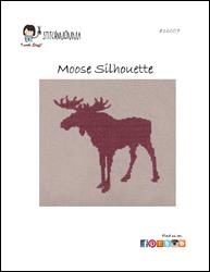 Moose Silhouette / Stitchnmomma