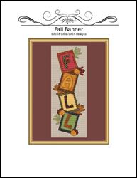 Fall Banner Cross Stitch / StitchX Craft Designs