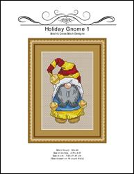 Holiday Gnome 1 / StitchX Craft Designs