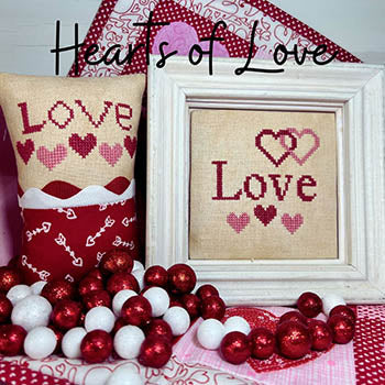 Hearts Of Love / Southern Stitchers Co