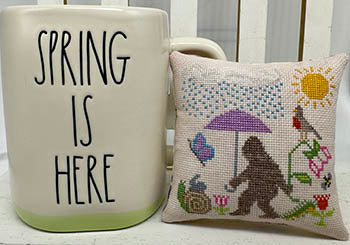 Bigfoot In Spring / Sambrie Stitches