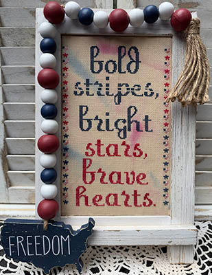 Bold Bright Brave / Sambrie Stitches