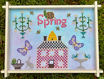 Spring At Autumn Hills Place / Sambrie Stitches