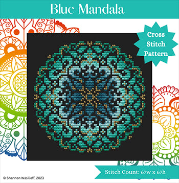 Blue Mandala / Shannon Christine