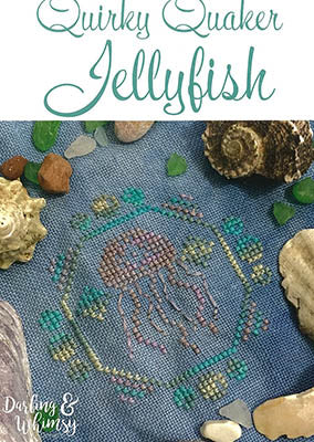 Quirky Quaker Jellyfish / Darling & Whimsy Designs