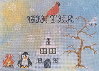 Winter At Autumn Hills Place / Sambrie Stitches