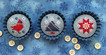 Ethel's Winter Tart Tins / Stitches,Ethel