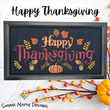 Happy Thanksgiving / Southern Stitchers Co