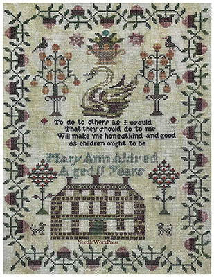 Mary Ann Aldred Sampler / Needle WorkPress