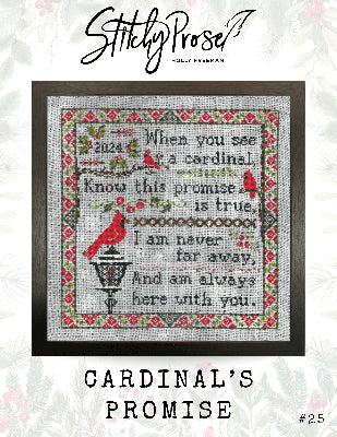 Cardinal's Promise / Stitchy Prose