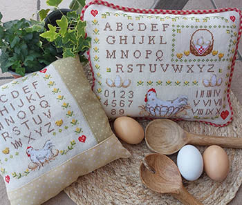 Sampler Gallina A Pois / Serenita Di Campagna