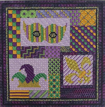 Holiday Delights - Mardi Gras / Needle Delights Originals