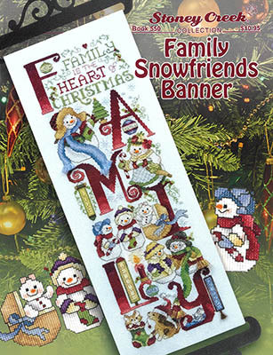 Family Snowfriends Banner / Stoney Creek Collection