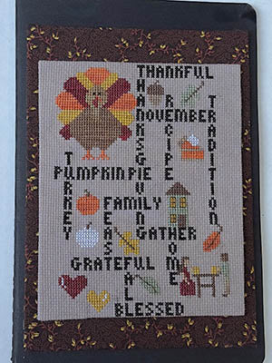 Thanksgiving - Words To Live By / Sambrie Stitches