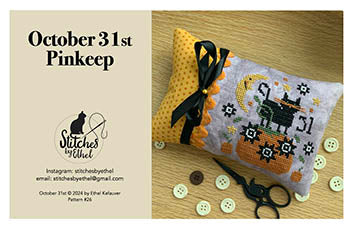 October 31St Pinkeep / Stitches By Ethel