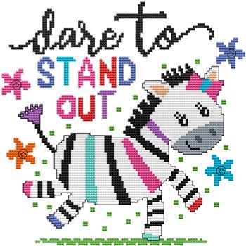 Dare To Stand Out / Cross Stitch Wonders