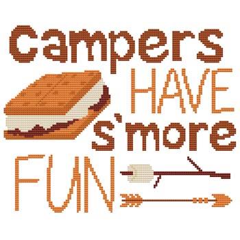 Campers Have S'more Fun / Cross Stitch Wonders