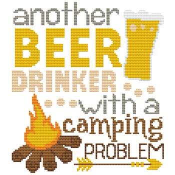 Beer Drinker ... Camping Problem / Cross Stitch Wonders