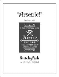 Arsenic Apothecary Label / StitchyFish Designs