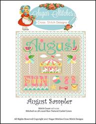 August Sampler / Sugar Stitches Design