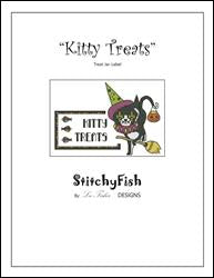 Kitty Treats Label / StitchyFish Designs