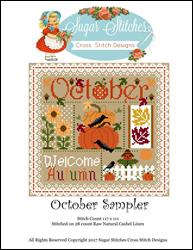 October Sampler / Sugar Stitches Design