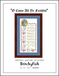 "O Come All Ye Faithful" / StitchyFish Designs