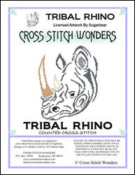 Tribal Rhino / Cross Stitch Wonders