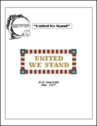 "United We Stand" / StitchyFish Designs