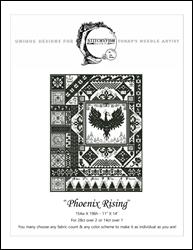 "Phoenix Rising" European Style Cross Stitch Pattern / StitchyFish Designs