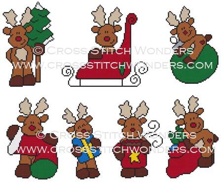 Winter Reindeer / Cross Stitch Wonders