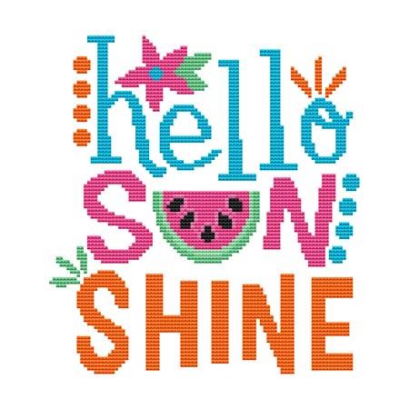 Hello Sunshine / Cross Stitch Wonders