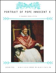 Portrait of Pope Innocent X / X Squared Cross Stitch