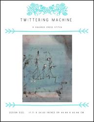 Twittering Machine / X Squared Cross Stitch