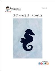 Seahorse Silhouette / Stitchnmomma