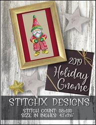 2019 Holiday Gnome / StitchX Craft Designs