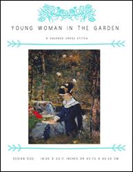 Young Woman in the Garden / X Squared Cross Stitch