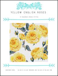 Yellow English Roses / X Squared Cross Stitch