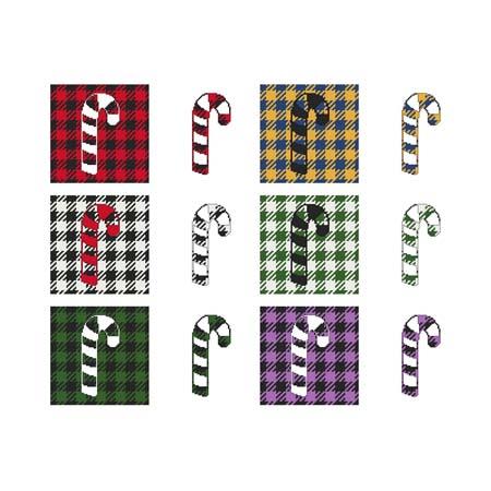 Fun With Plaid - Candy Cane / Cross Stitch Wonders