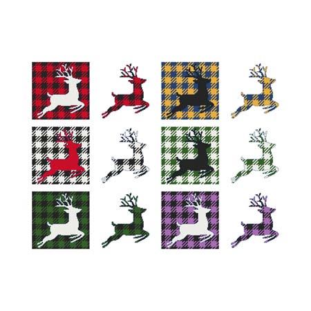 Fun With Plaid - Reindeer / Cross Stitch Wonders