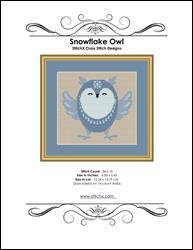 Snowflake Owl Cross Stitch Pattern / StitchX Craft Designs