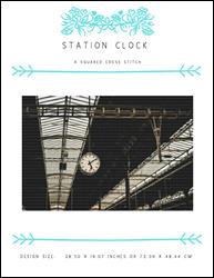 Station Clock / X Squared Cross Stitch