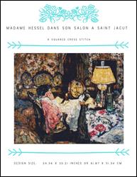 Madame Hessel dans son Salon a Saint Jacut / X Squared Cross Stitch