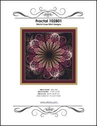 Fractal 102801 Cross Stitch Pattern / StitchX Craft Designs