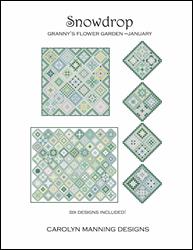 Snowdrop (Grannys Flower Garden January) / CM Designs