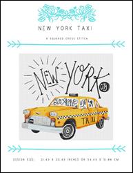 New York Taxi / X Squared Cross Stitch