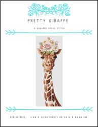 Pretty Giraffe / X Squared Cross Stitch