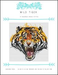 Wild Tiger / X Squared Cross Stitch