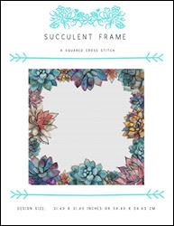 Succulent Frame / X Squared Cross Stitch