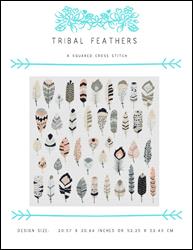 Tribal Feathers / X Squared Cross Stitch